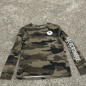 Camo Abercrombie, kids long sleeve shirt